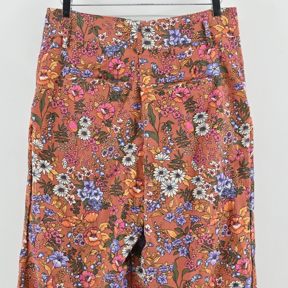 Anthropologie Floral Ankle Pants - Multicolor - Picture 11 of 13
